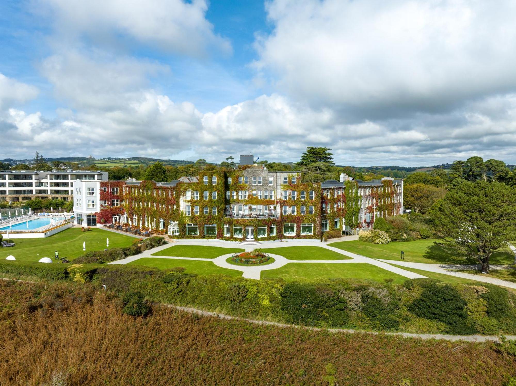 The Carlyon Bay Hotel And Spa St Austell Exterior foto